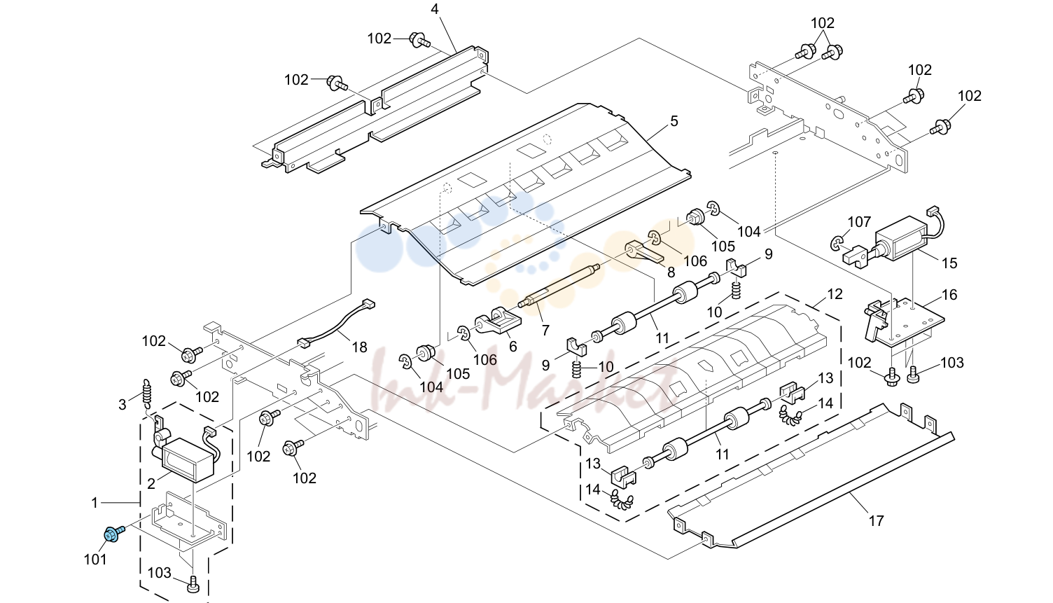 Paper Exit Section 6 (D016/D097/G178/M078)