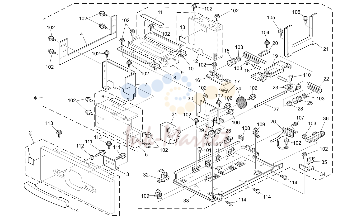Tandem Tray 1 (D016/D097/G178/M078)
