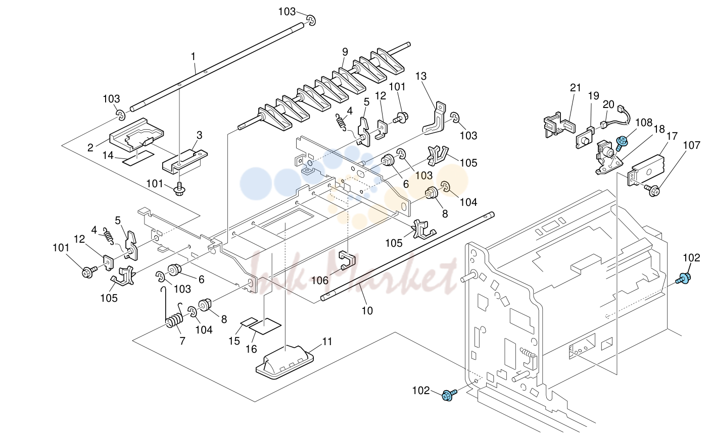 Paper Exit Section 5 (D095/M077)