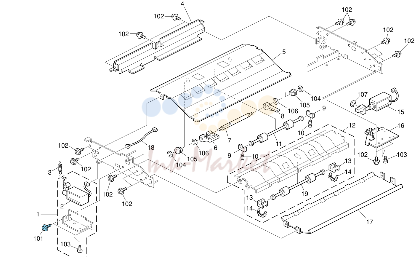 Paper Exit Section 6 (D095/M077)