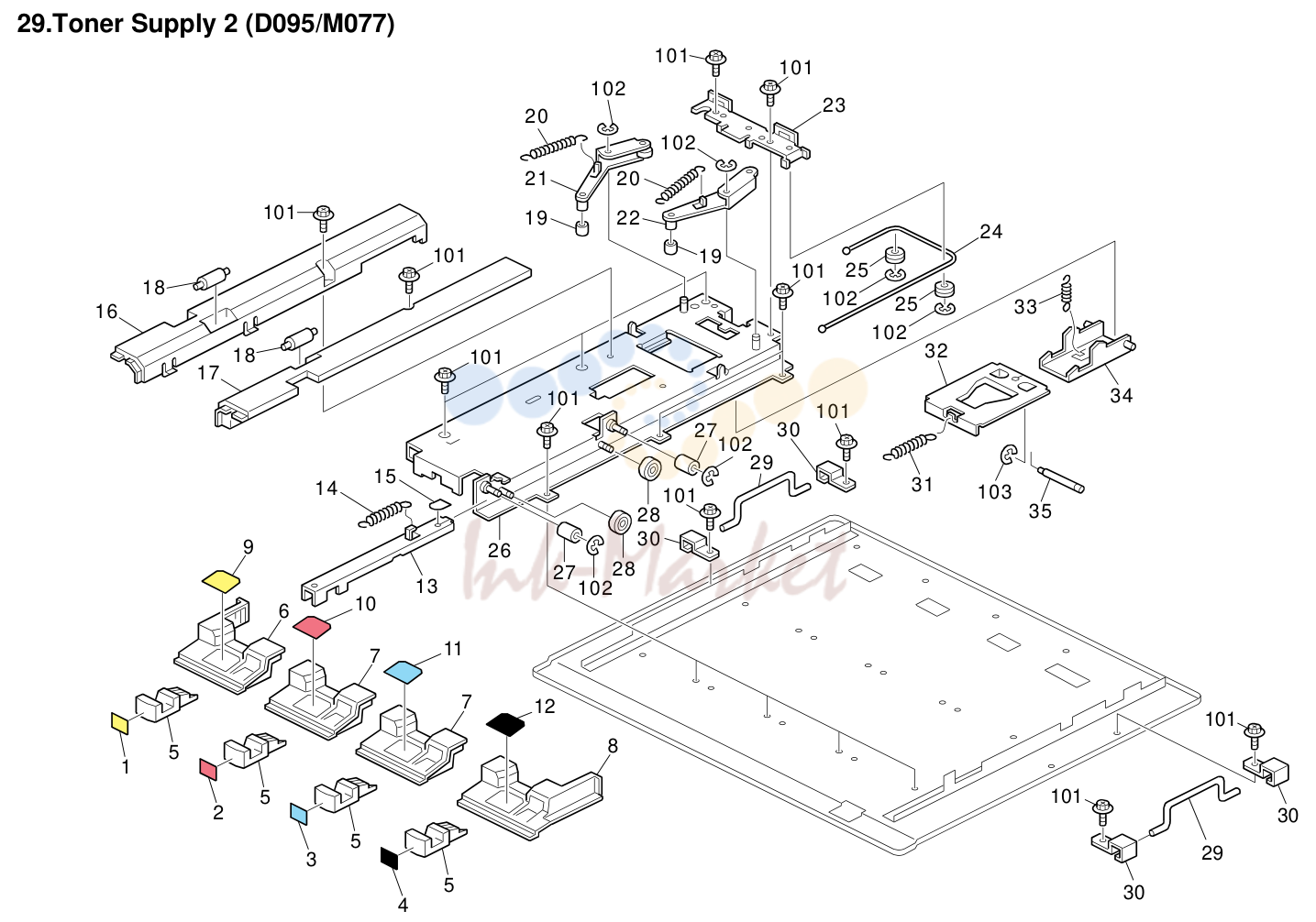 Toner Supply 2 (D095/M077)