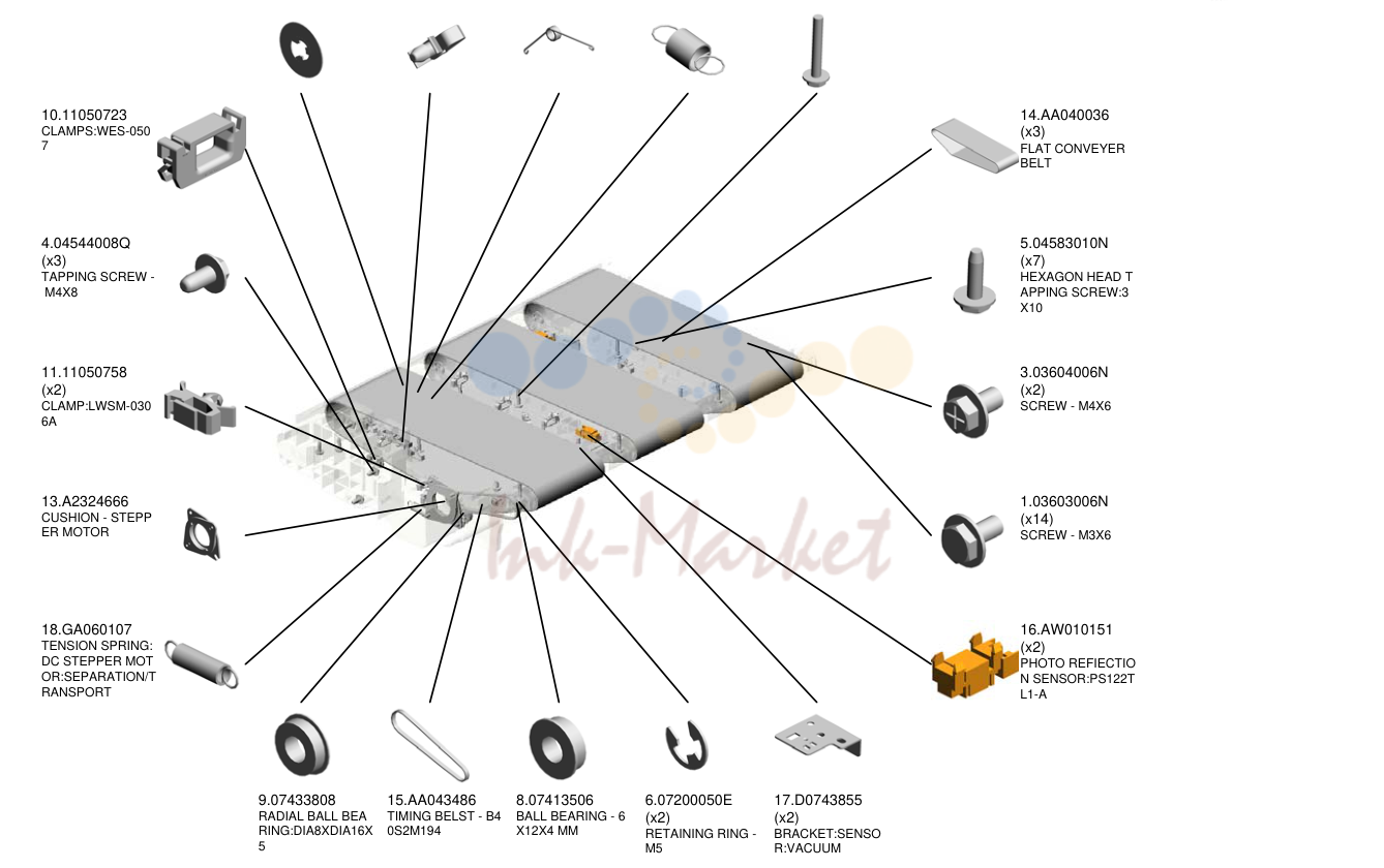 SEPARATION/TRANSPORT