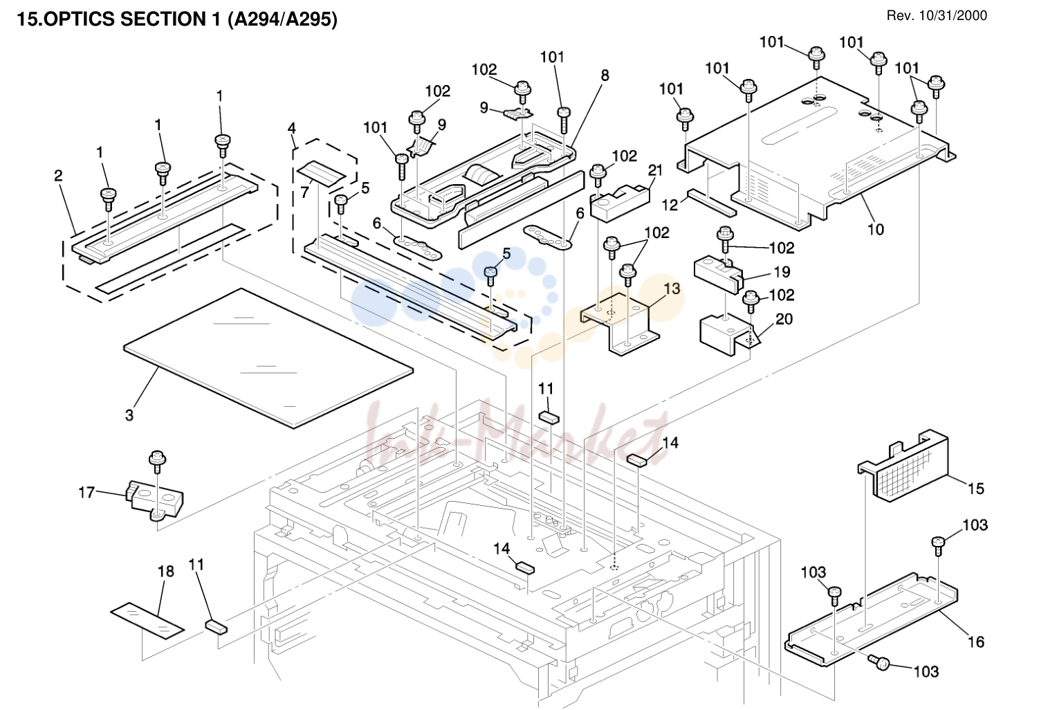 15. OPTICS SECTION 1 (A294/A295) Rev.