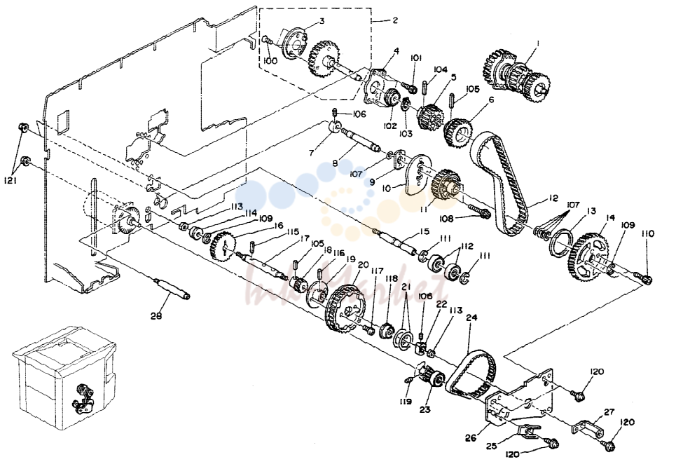 4. DRIVE SECTION I (C210) April 25, '91