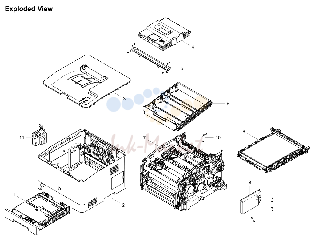 1. Exploded Views and Parts List