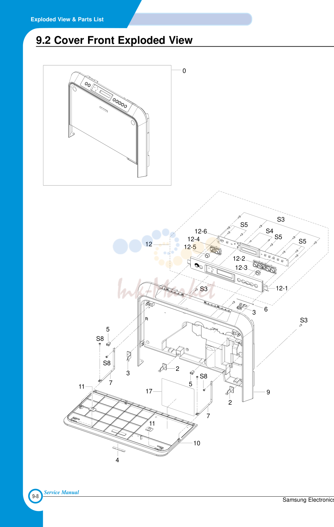 2. Exploded View & Parts List