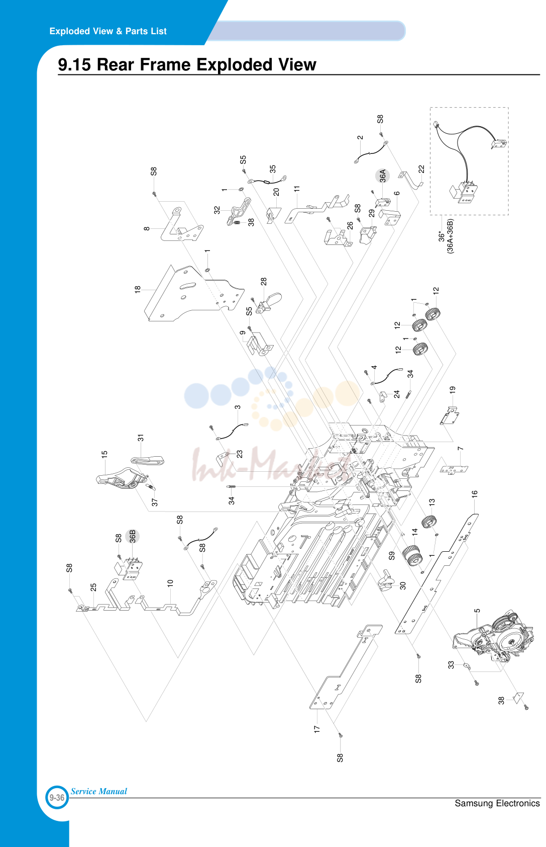 14. Exploded View & Parts List