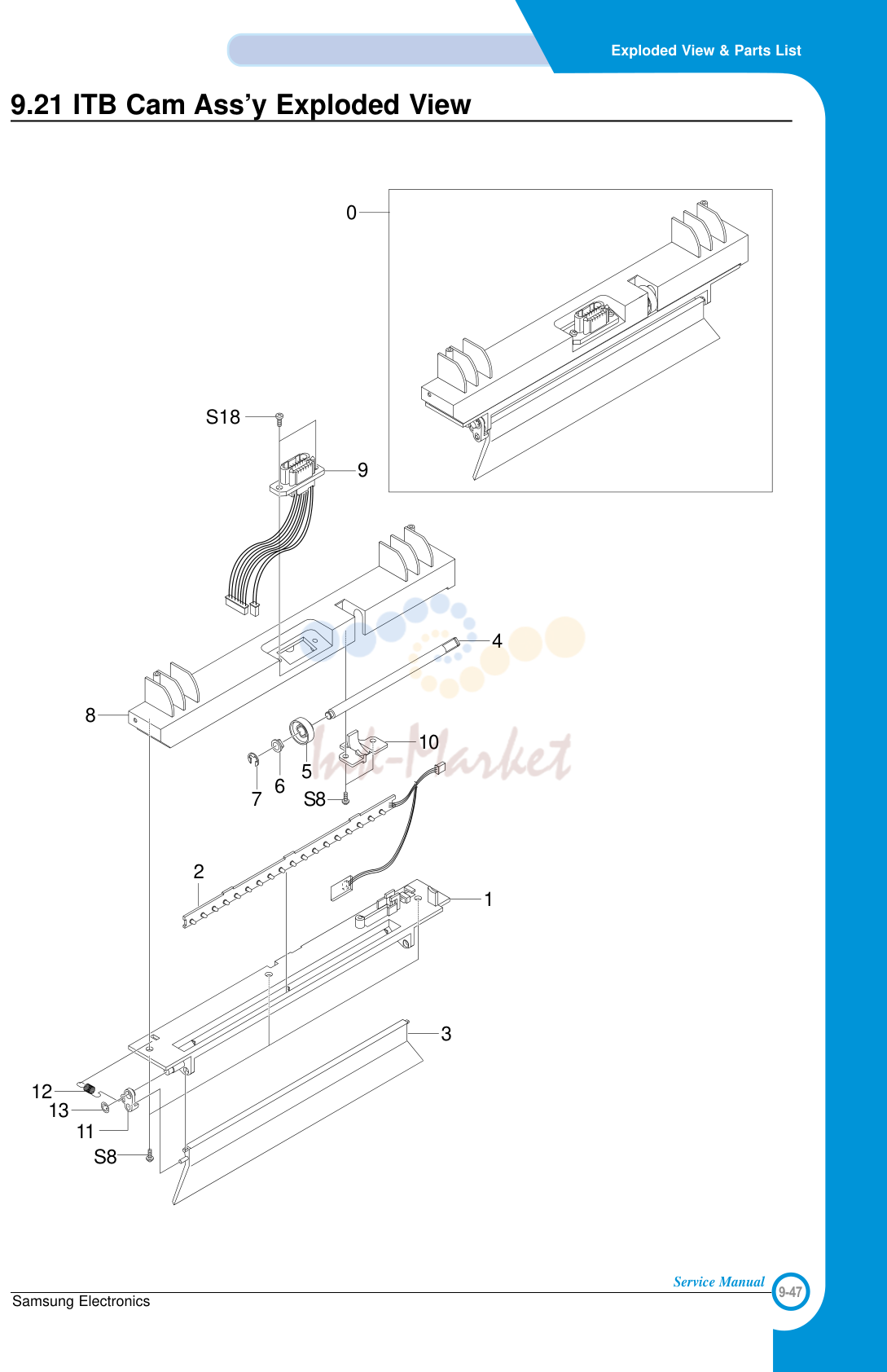 19. Exploded View & Parts List