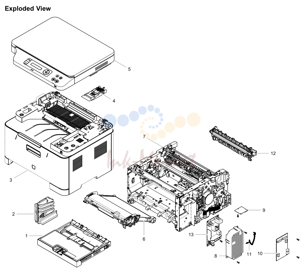 1. Exploded Views and Parts List