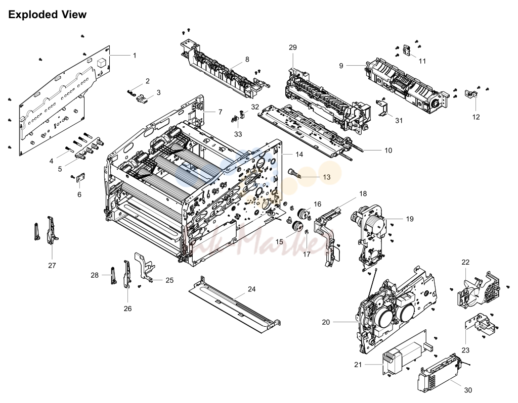 7. Exploded Views and Parts List