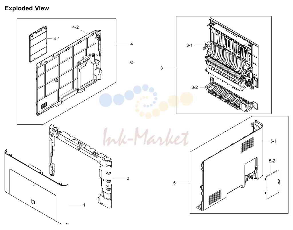 2. Exploded Views and Parts List