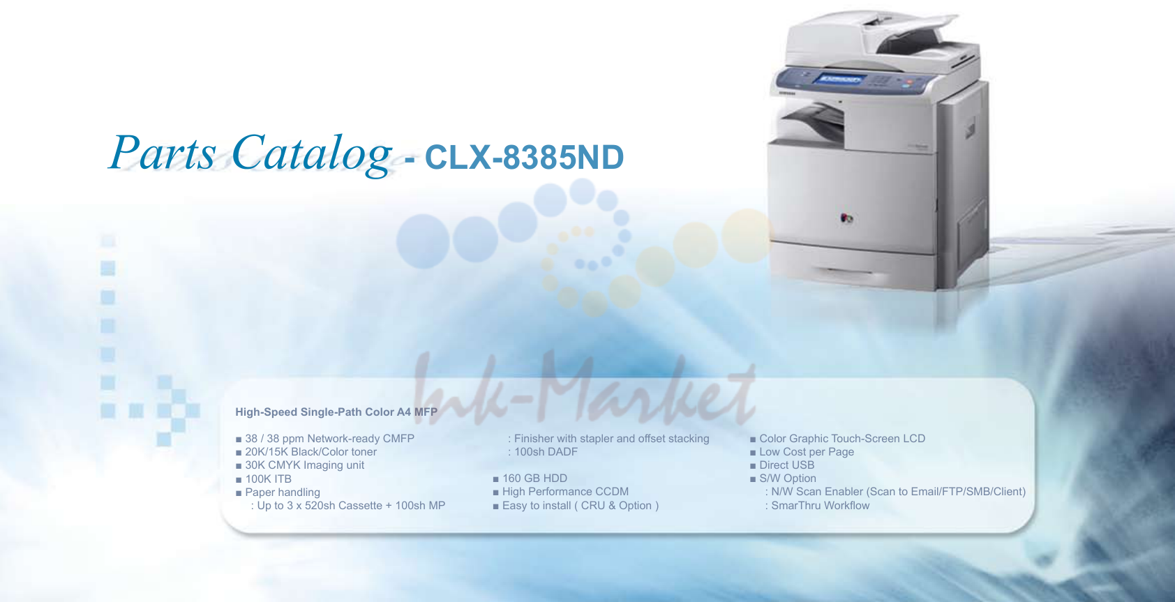 1. High-Speed Single-Path Color A4 MFP