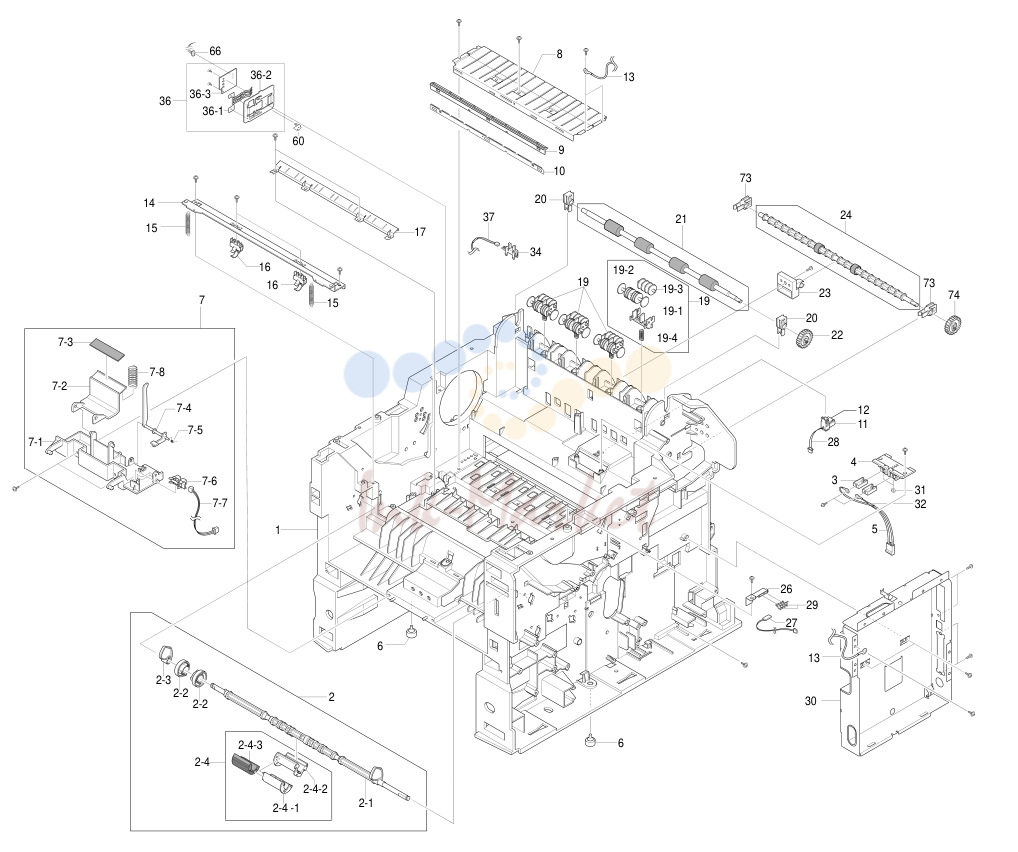 3. Exploded Views & Parts List