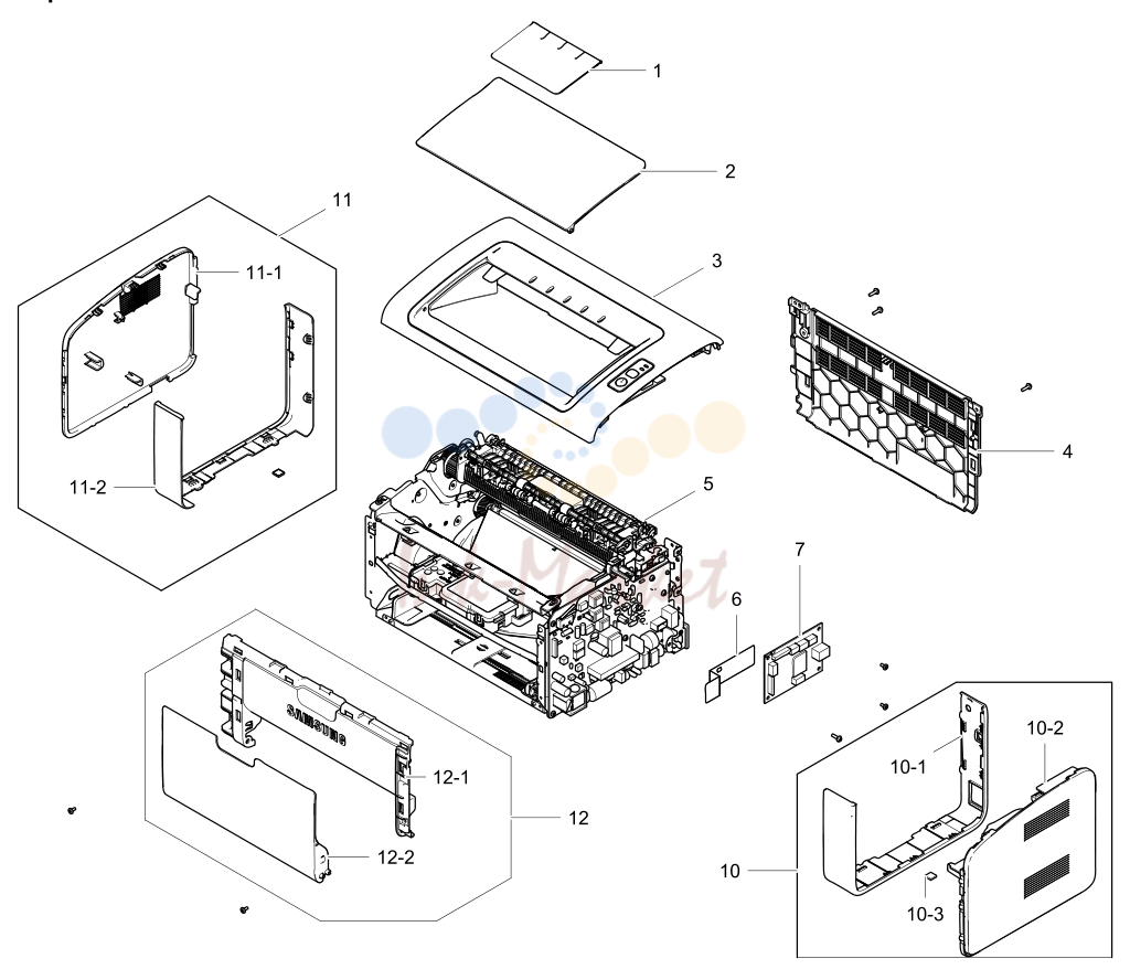 1. Exploded Views and Parts List