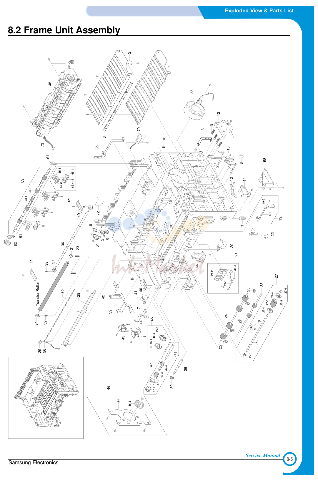 2. Exploded View & Parts List