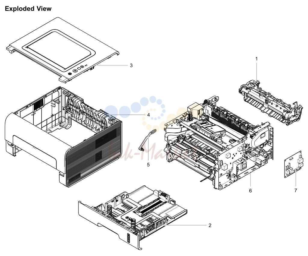 1. Exploded Views and Parts List