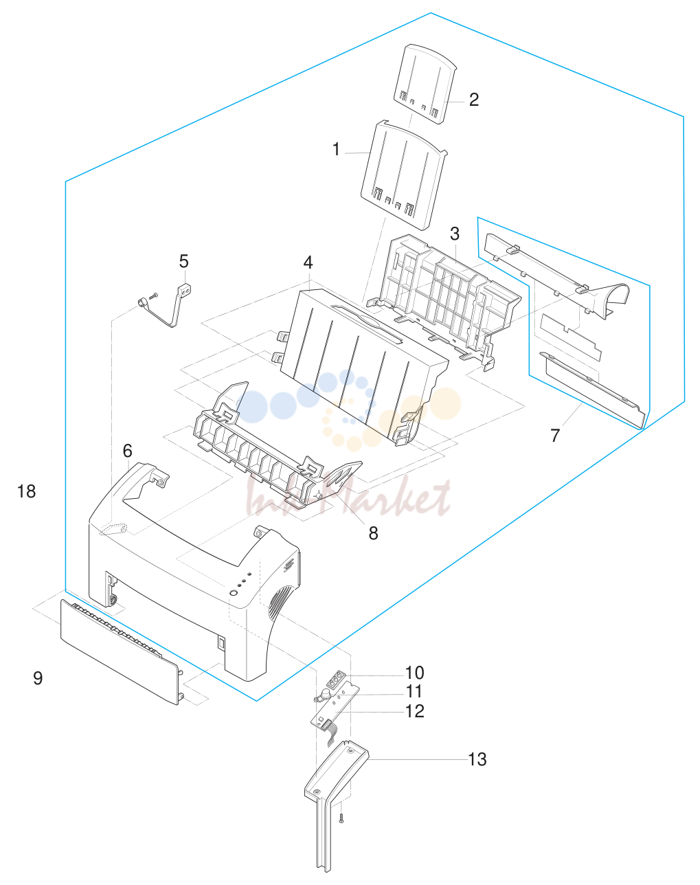 3. Exploded Views and Parts List