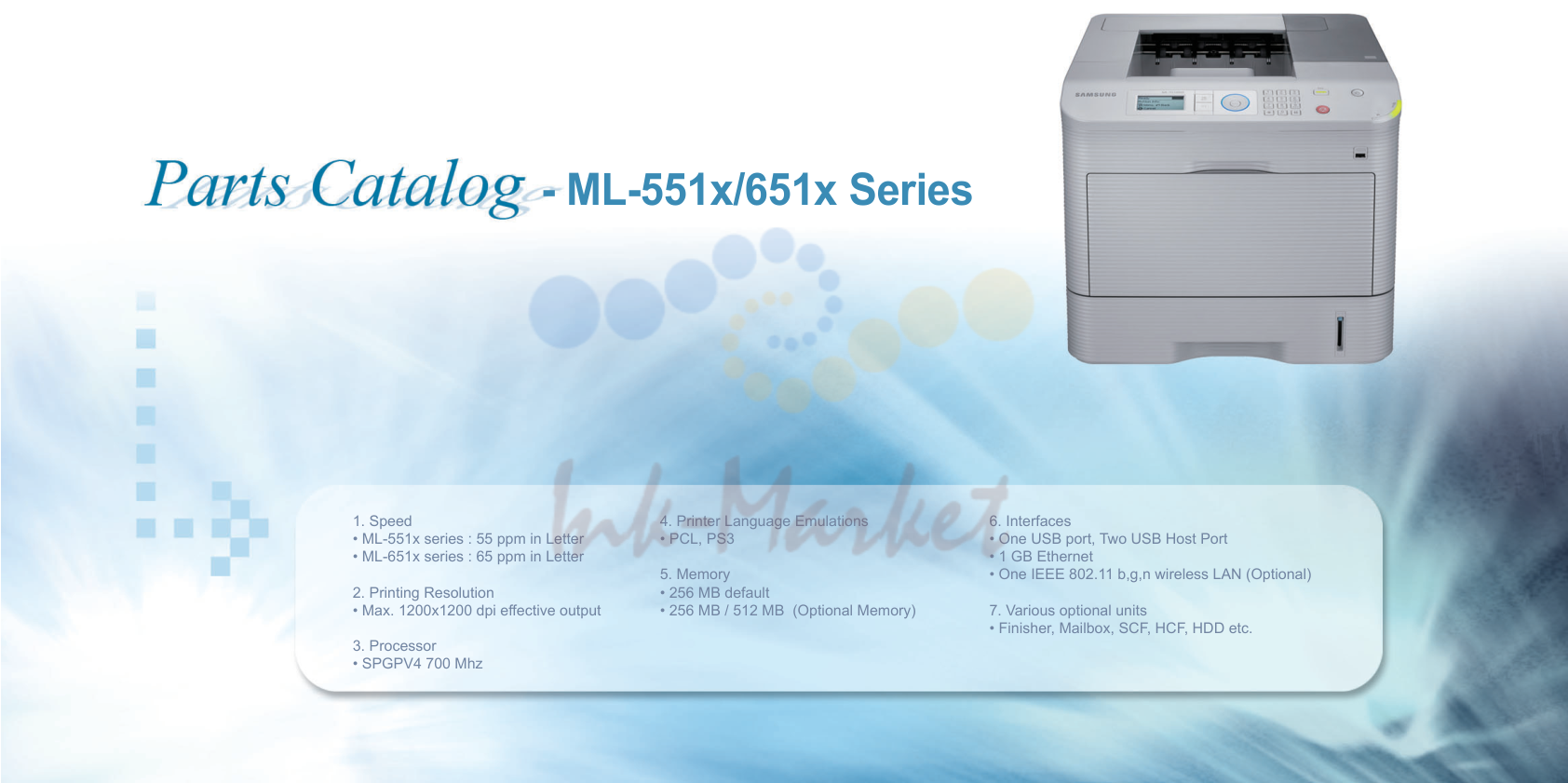 1. ML-551x/651x Series
