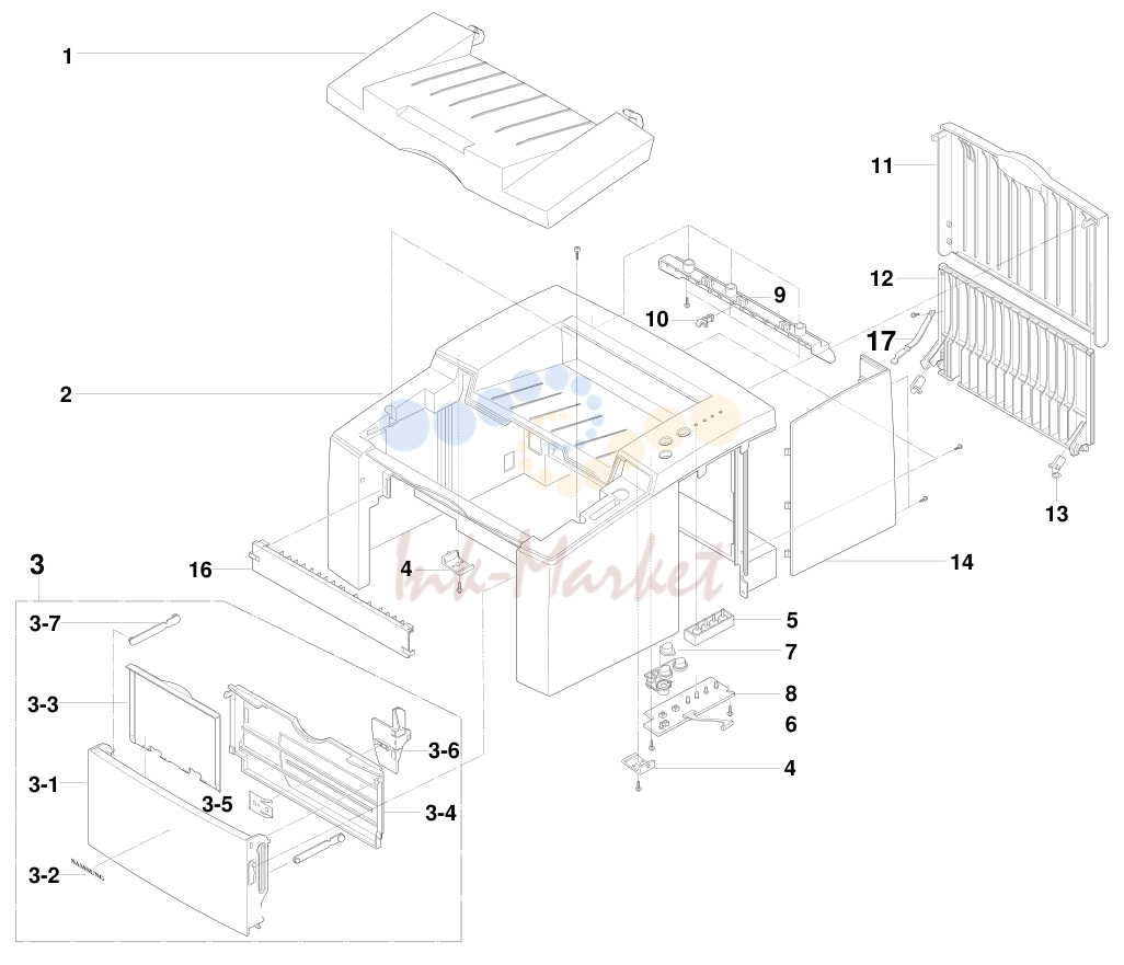 3. Exploded Views and Parts List