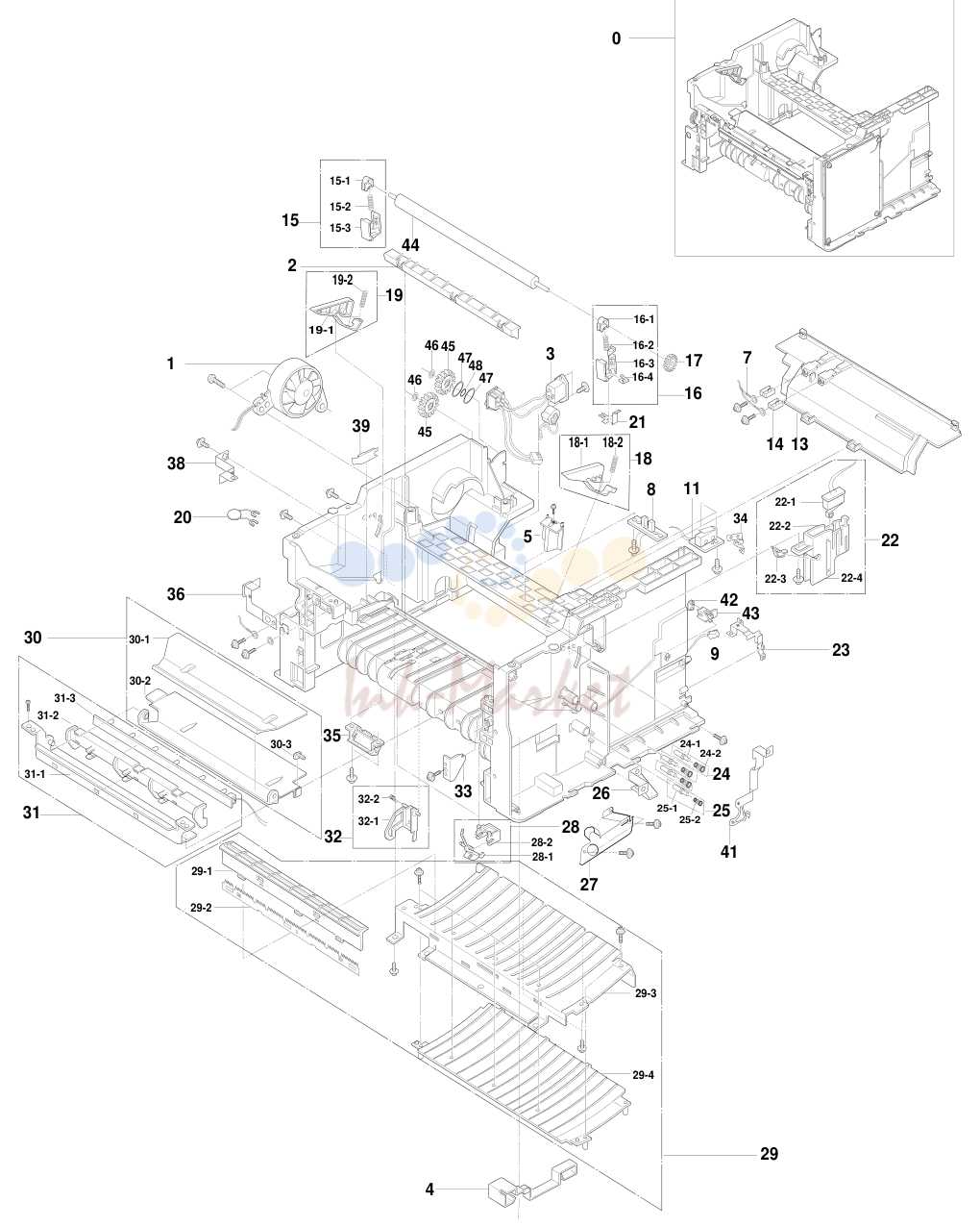 4. Exploded Views and Parts List
