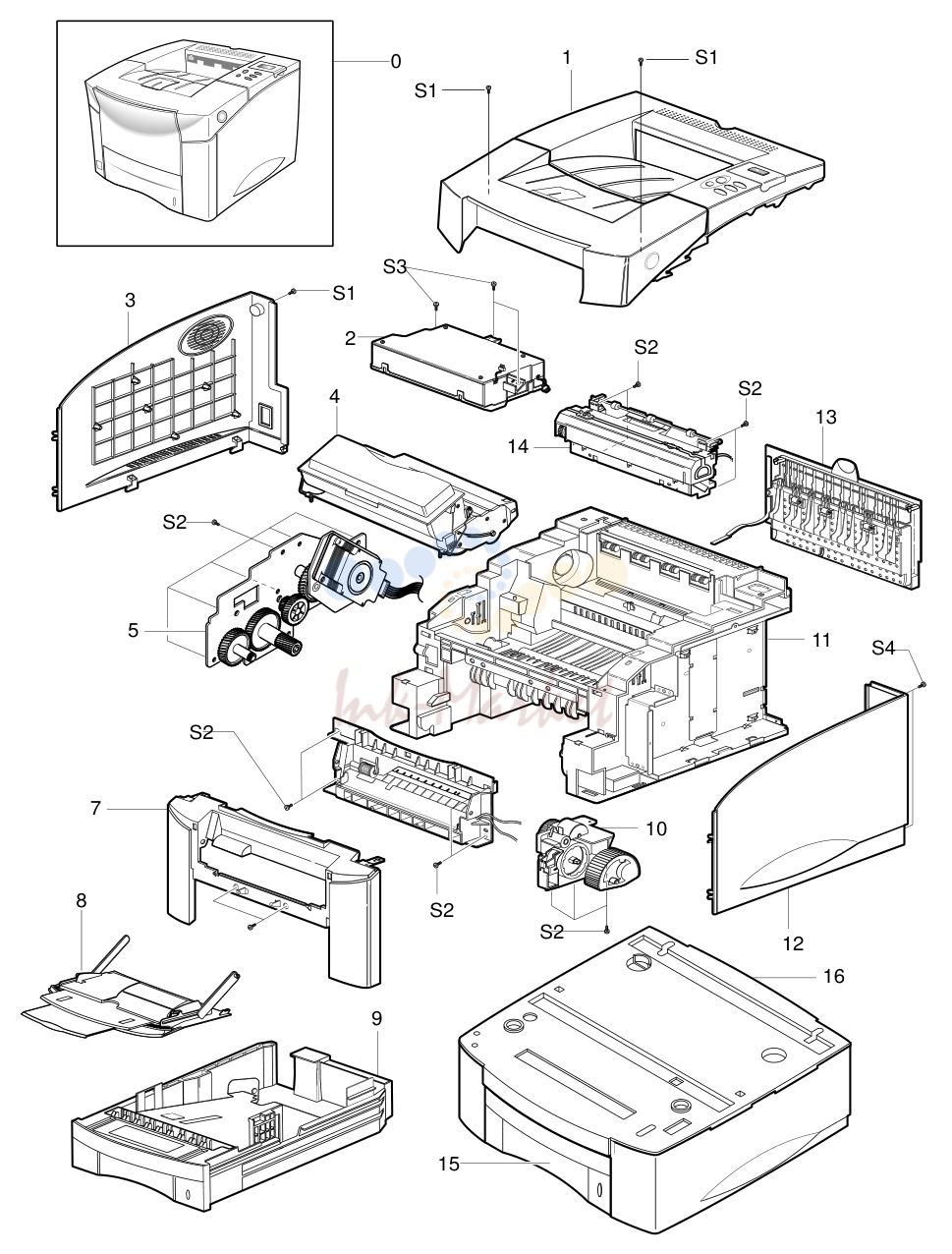 1. Exploded Views & Parts List