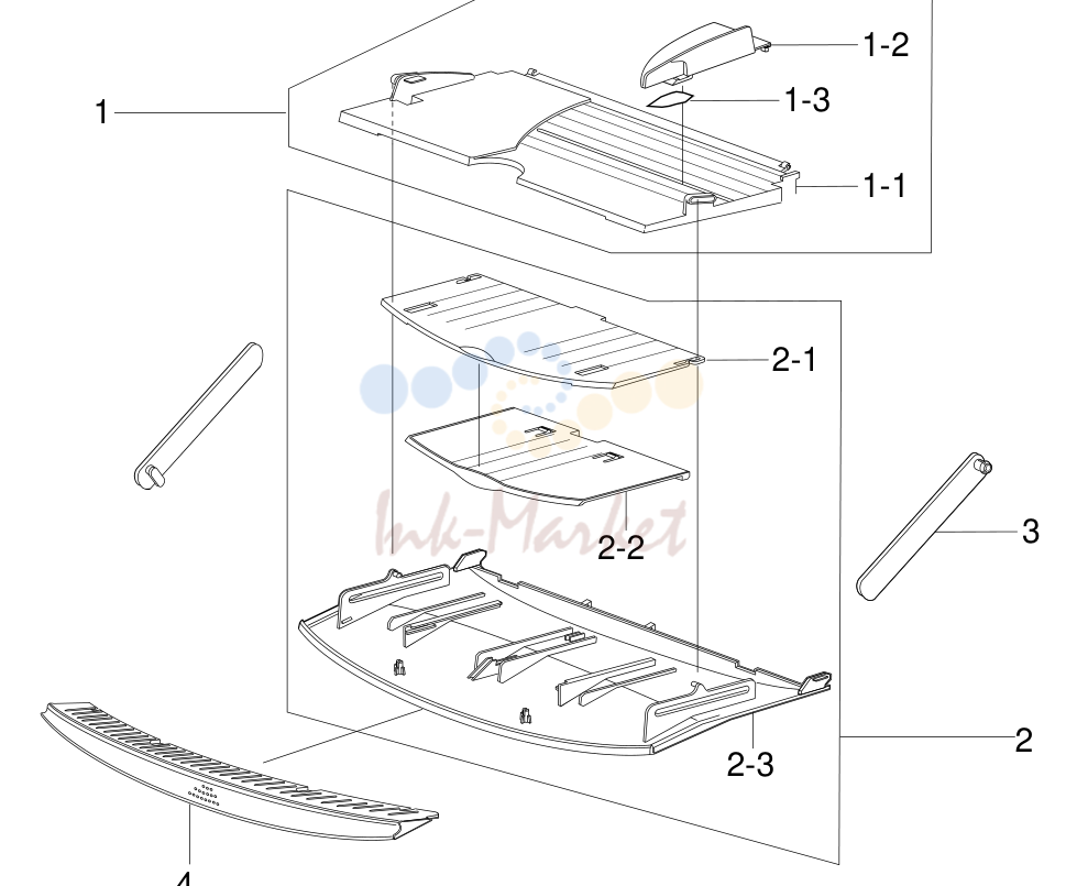 3. Exploded Views & Parts List