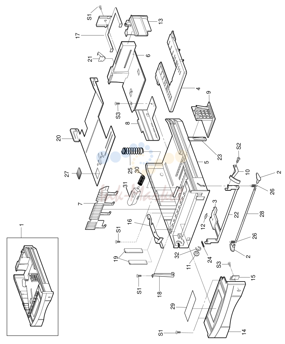 5. Exploded Views & Parts List