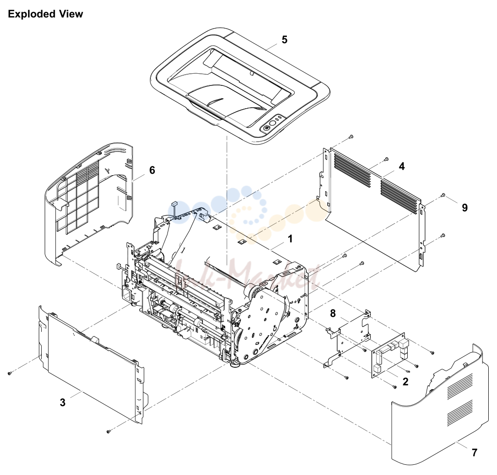 1. Exploded Views and Parts List