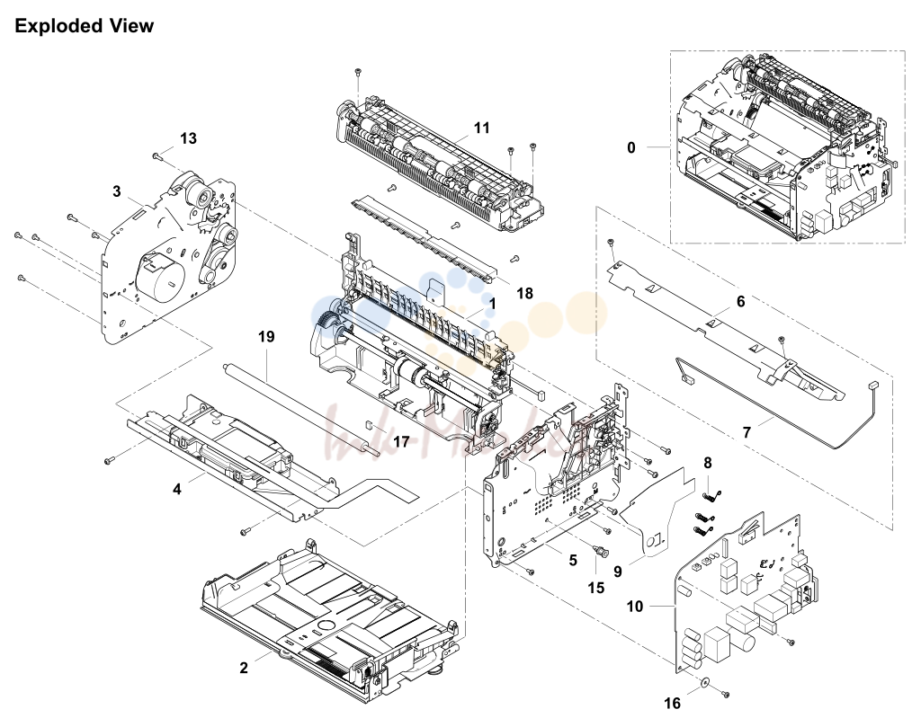 2. Exploded Views and Parts List