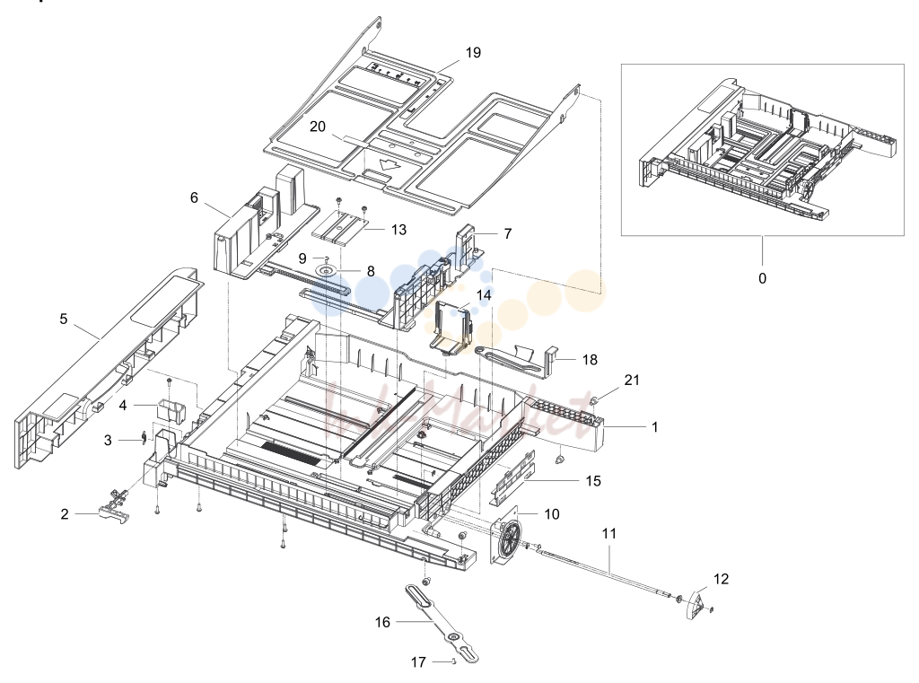 3. Exploded Views and Parts List