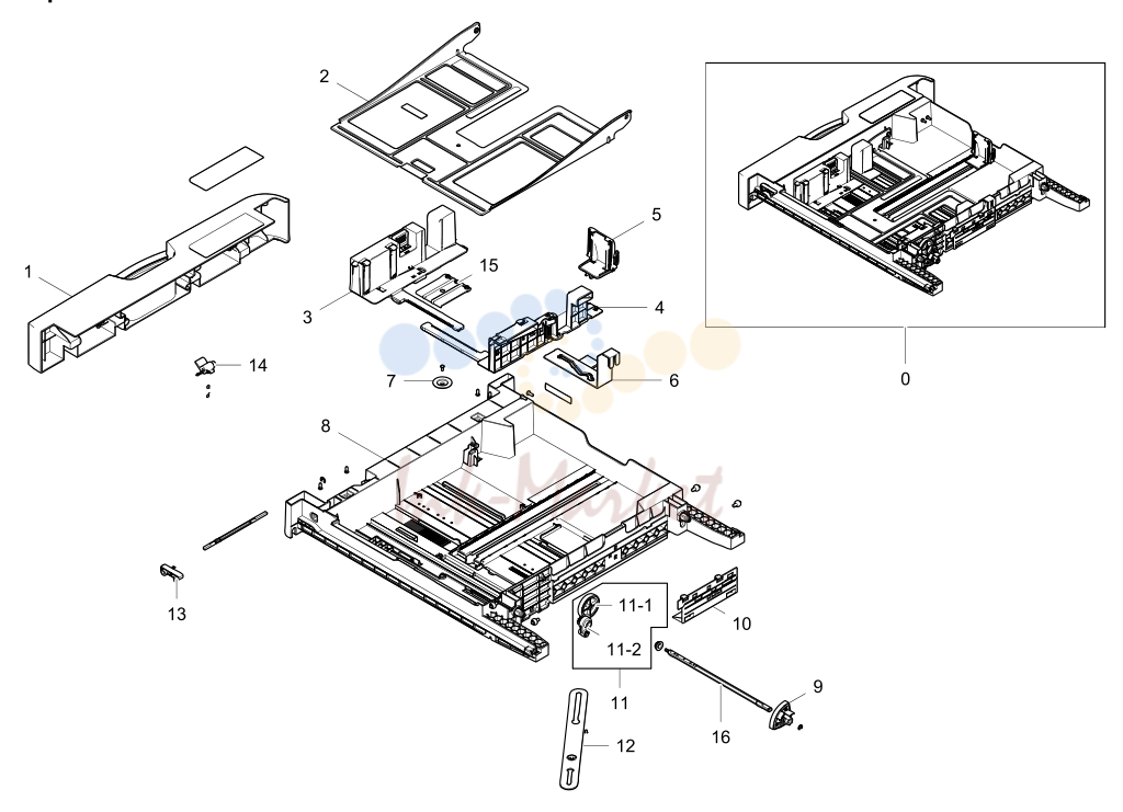 3. Exploded Views and Parts List