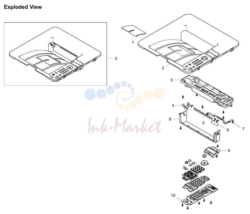 3. Exploded Views and Parts List
