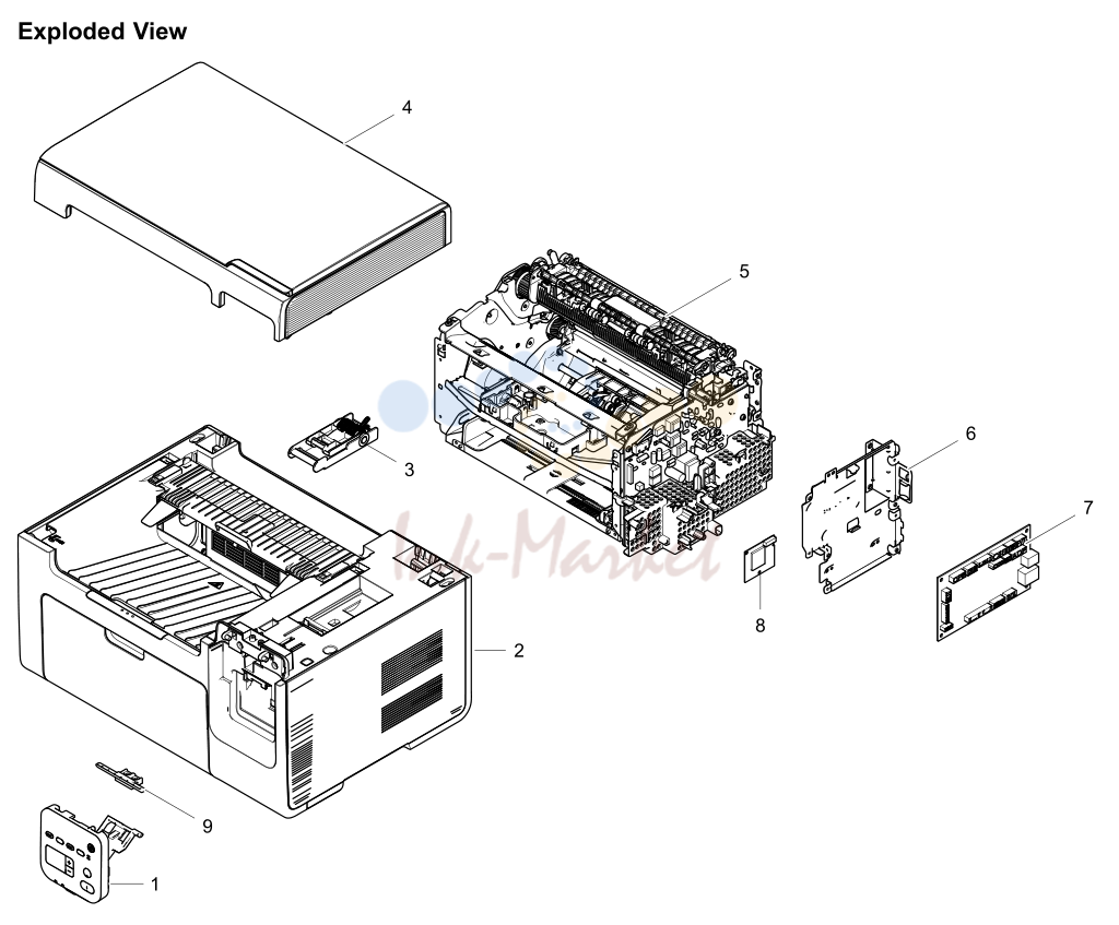 1. Exploded Views and Parts List