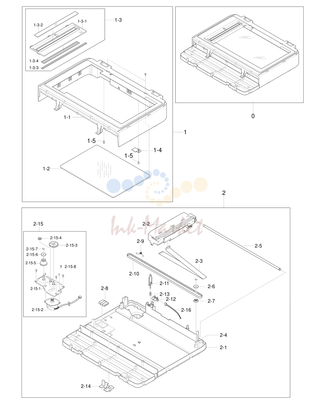 5. Exploded View & Parts List