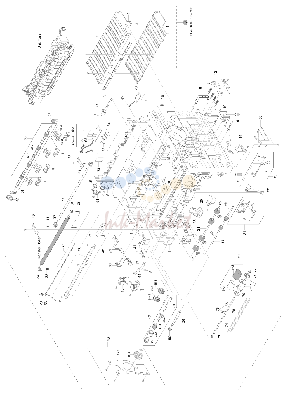 6. Exploded View & Parts List