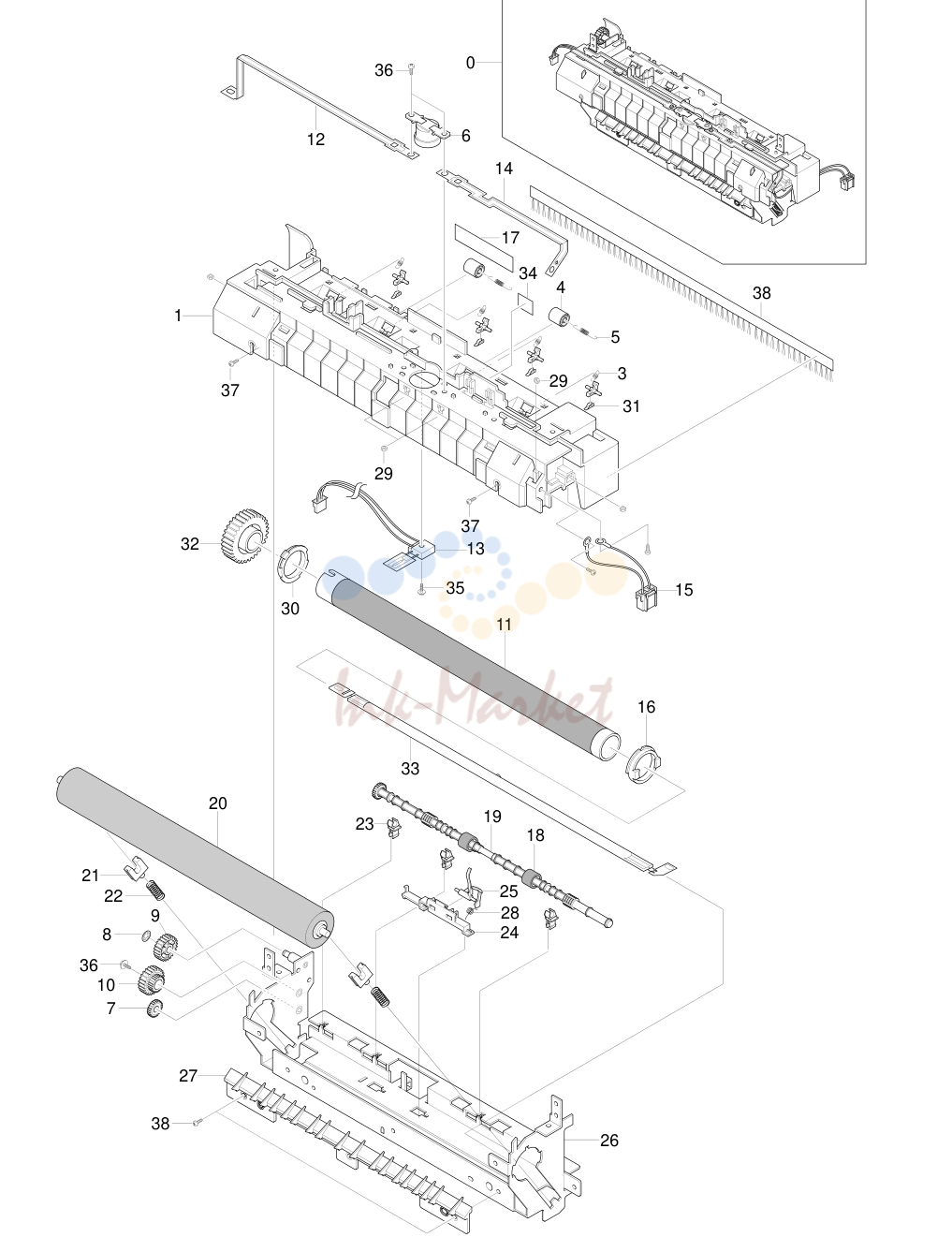 7. Exploded View & Parts List