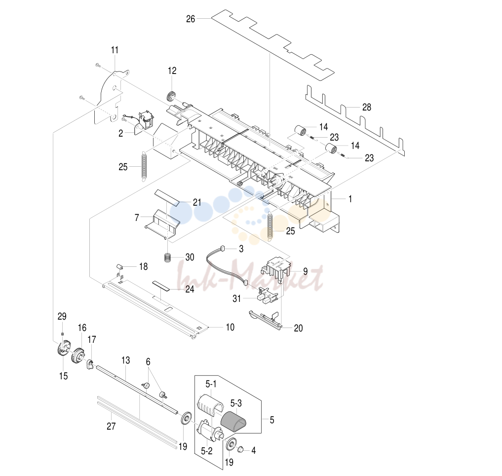 8. Exploded View & Parts List