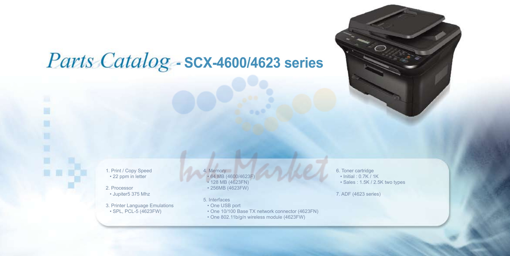1. S CX-4600/4623 series
