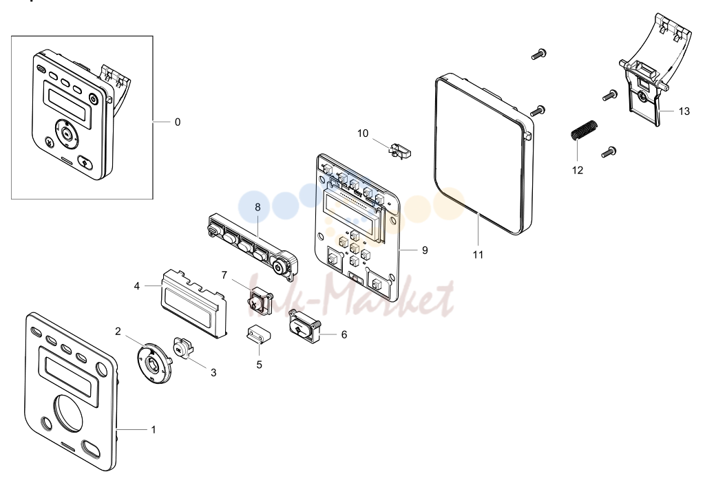 3. Exploded Views and Parts List