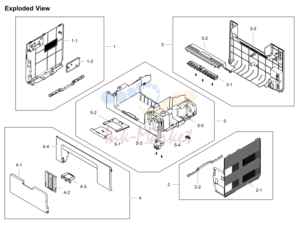 2. Exploded Views and Parts List