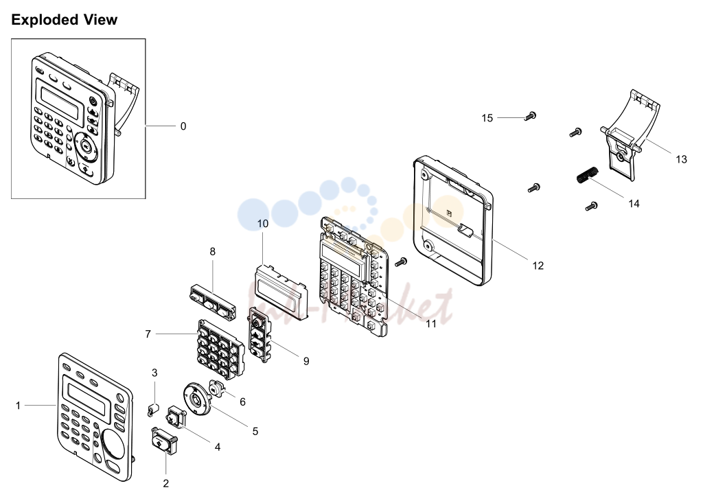 3. Exploded Views and Parts List