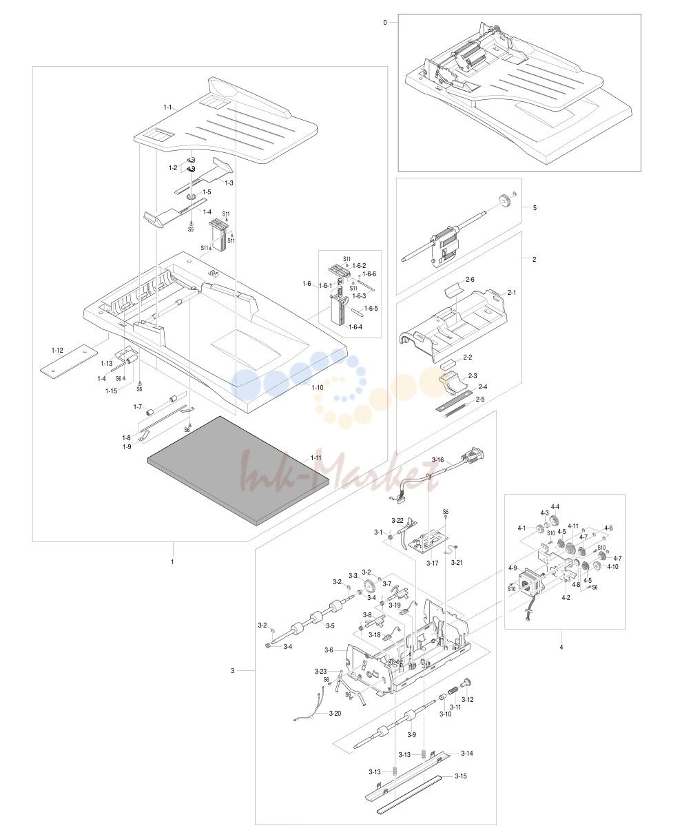 3. Exploded Views and Parts List