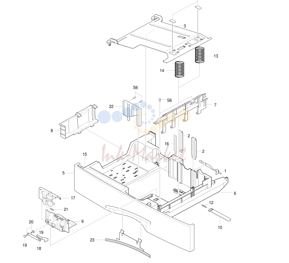 5. Exploded Views and Parts List