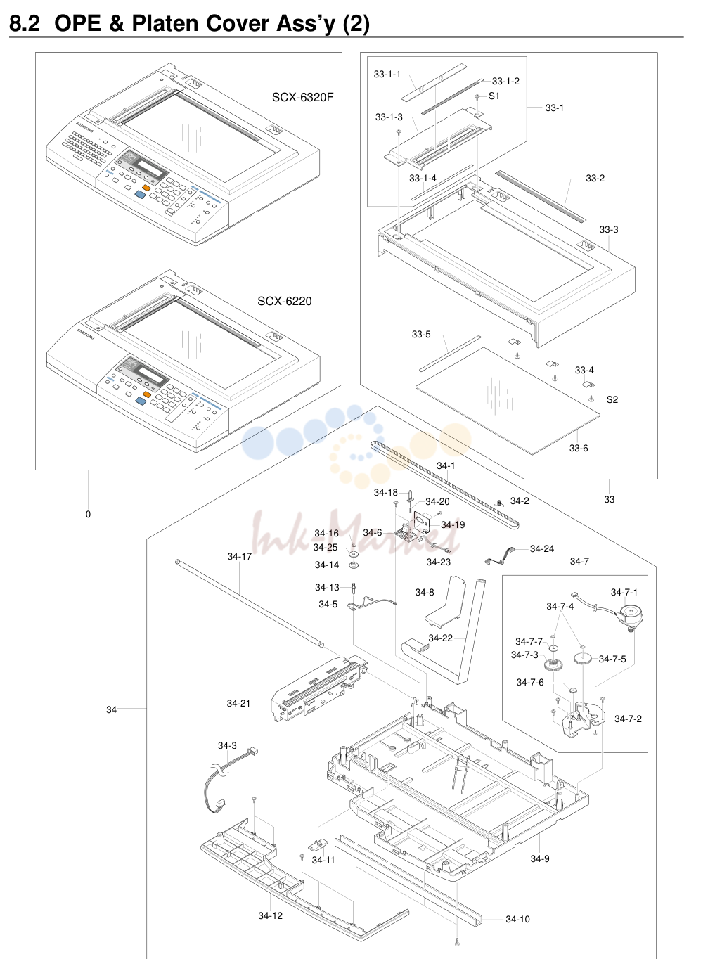 3. Exploded View & Parts List
