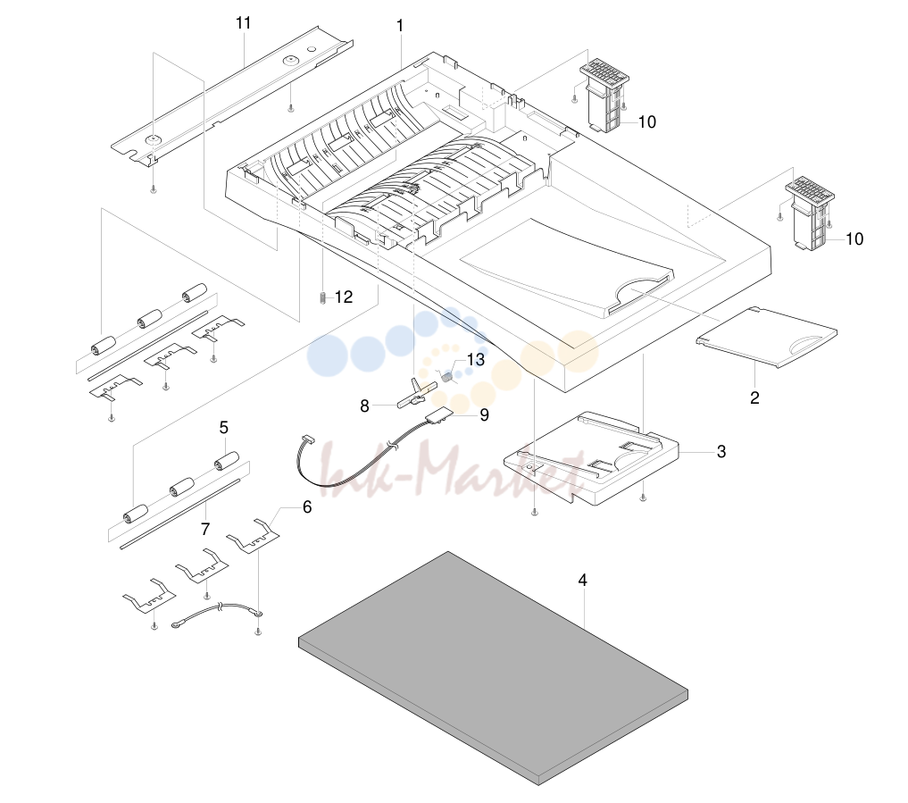 5. Exploded View & Parts List