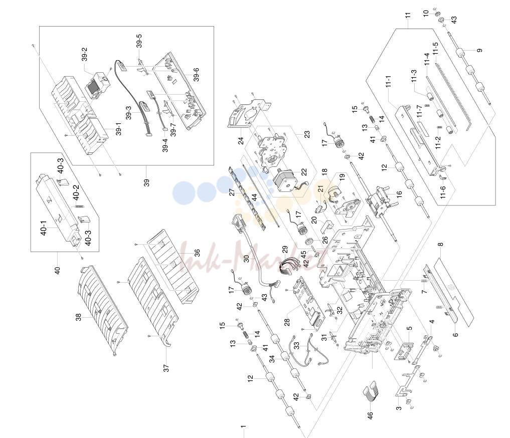6. Exploded View & Parts List
