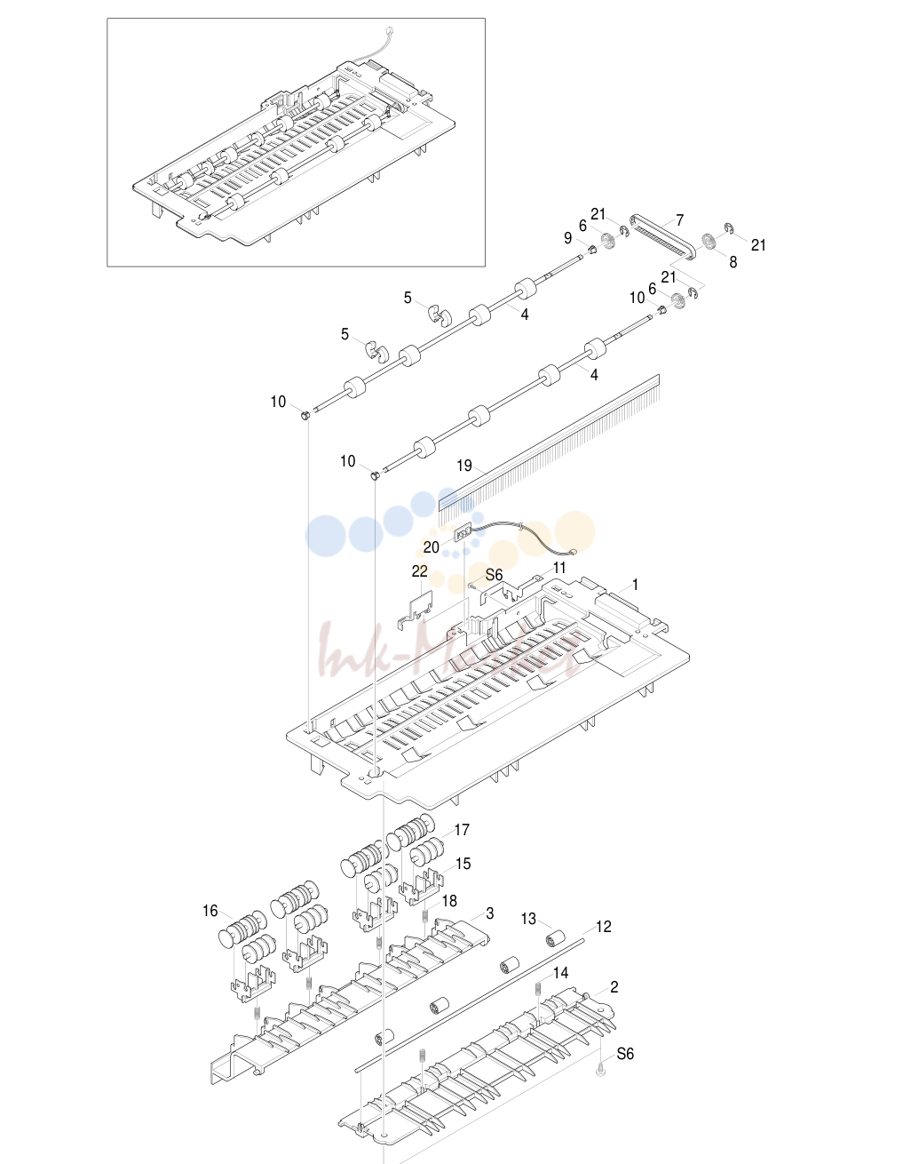 9. Exploded View & Parts List