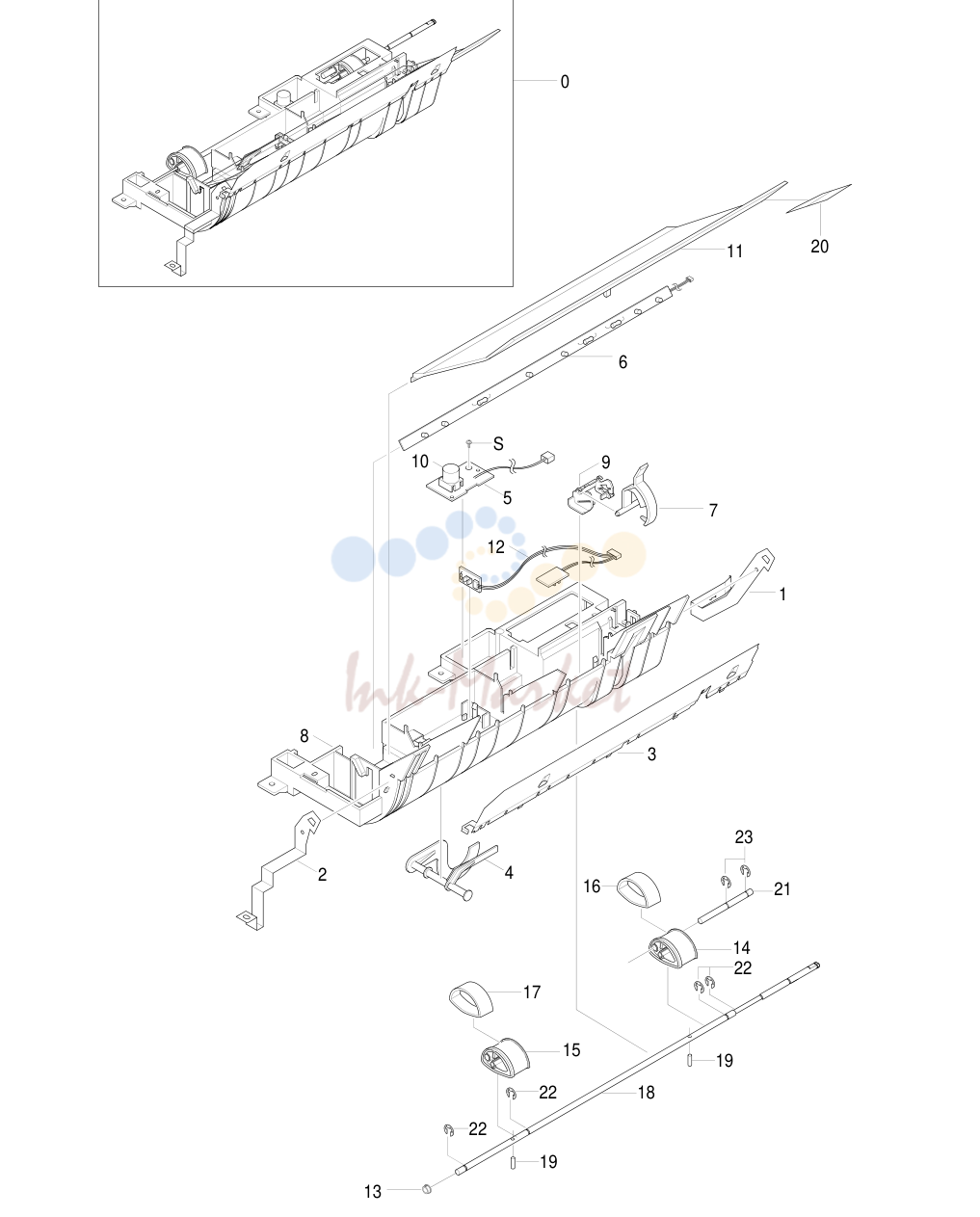 13. Exploded View & Parts List
