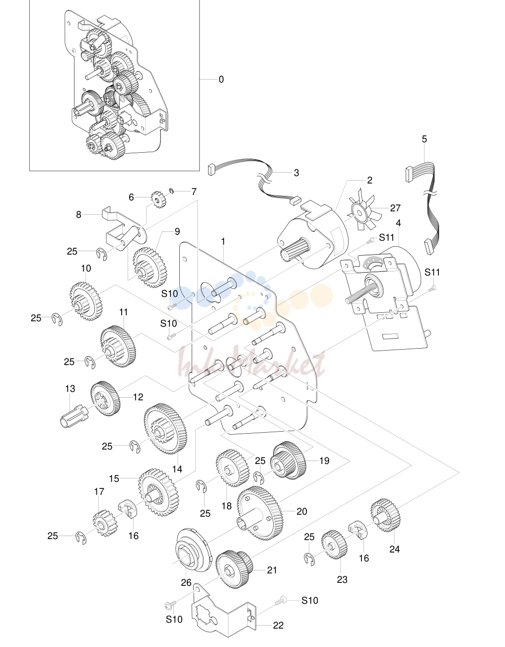 14. Exploded View & Parts List