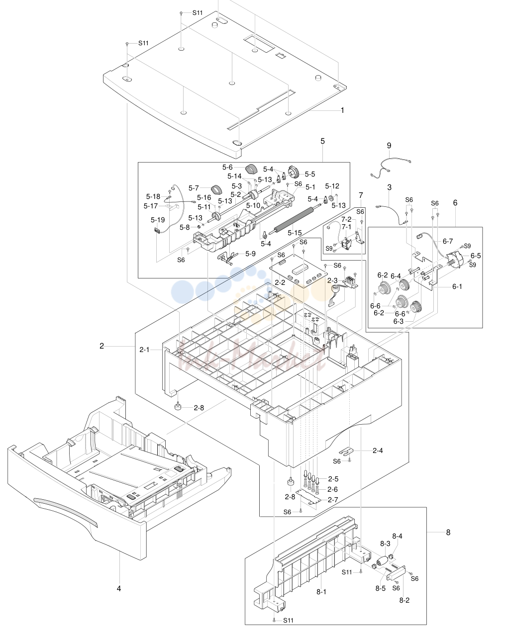 17. Exploded View & Parts List